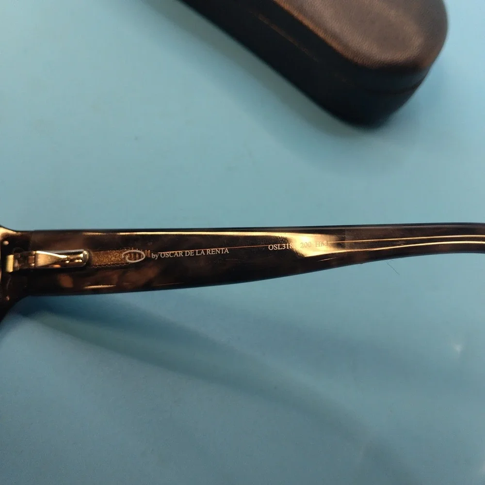 Oscar de la Renta Tortoise Shell Frames OSL318 200 HM Rectangle 51-20-135